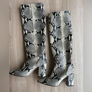 Paris Texas Snakeskin Lavinia Boot 37